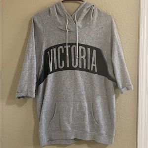 Victoria secret Quarter sleeve hoodie